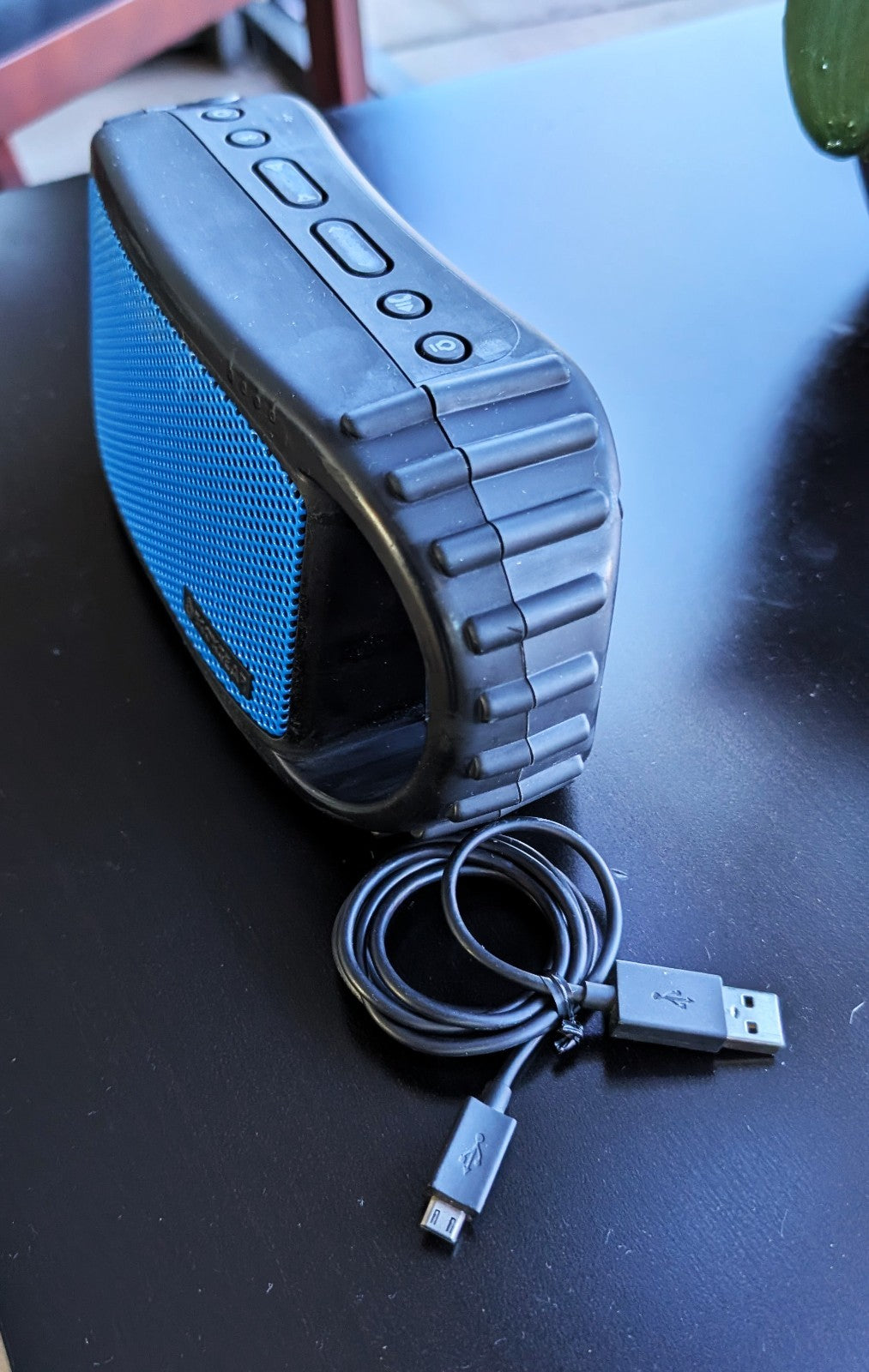Ecoxgear EcoCarbon GDI‑EXCBN200 Bluetooth Speaker IP68 Blue 16W Power Bank