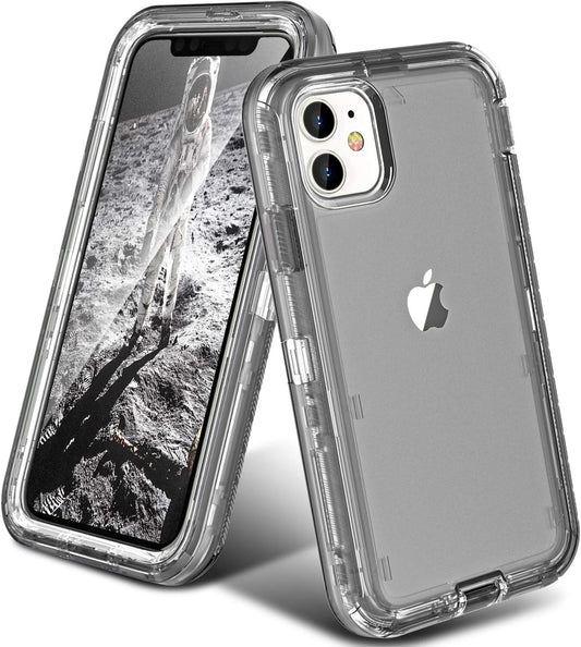 ORIbox Compatible w iPhone 11 Heavy Duty Shockproof AntiFall Clear