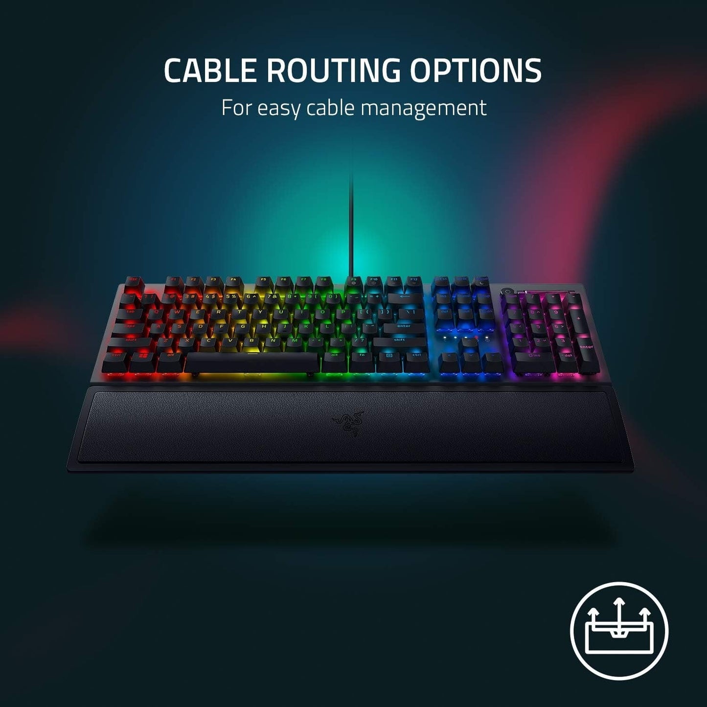 RGB Razer BlackWidow V3 Wired Gaming Mechanical Green Switch Keyboard