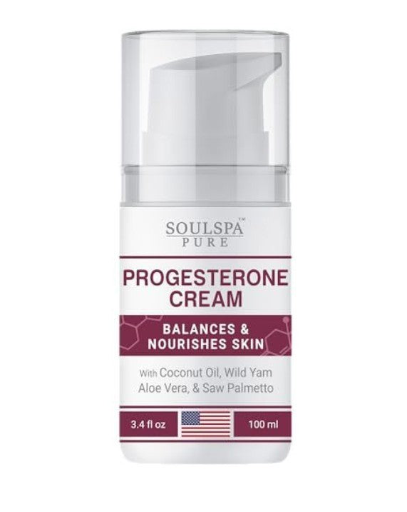 Progesterone Cream for Women - Phytoestrogen Complex with Wild Yam & Coconut Oil