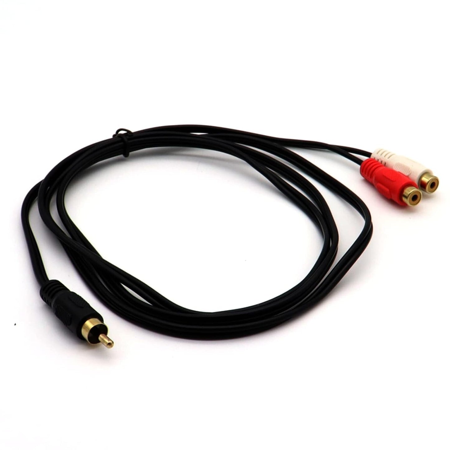 MOTONG RCA Gold Plated to Splitter Cable to Male to Female Stereo