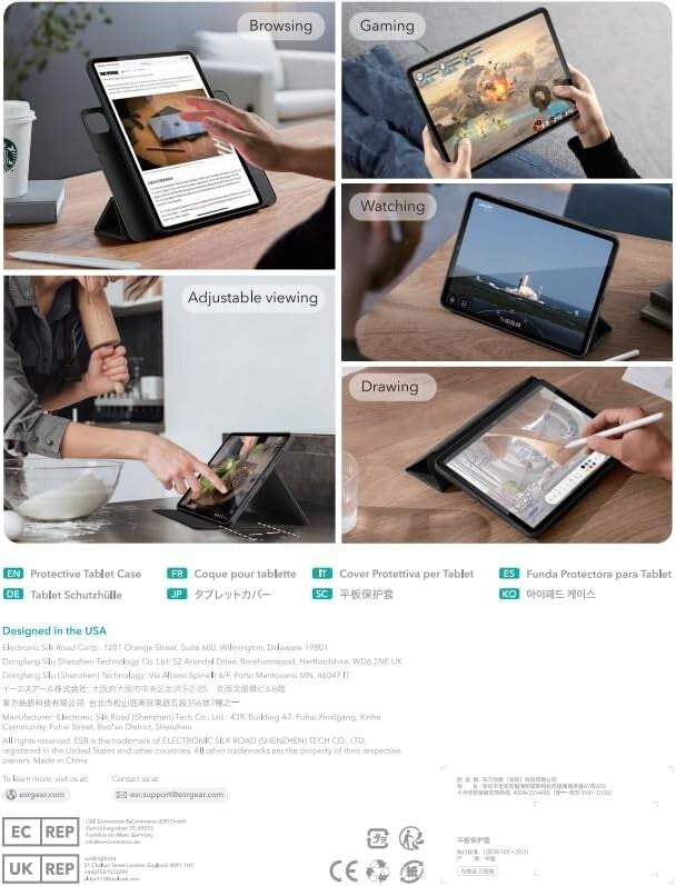 ESR 2022 iPad Pro 129 Inch iPad Pro 129 6th5th Generati