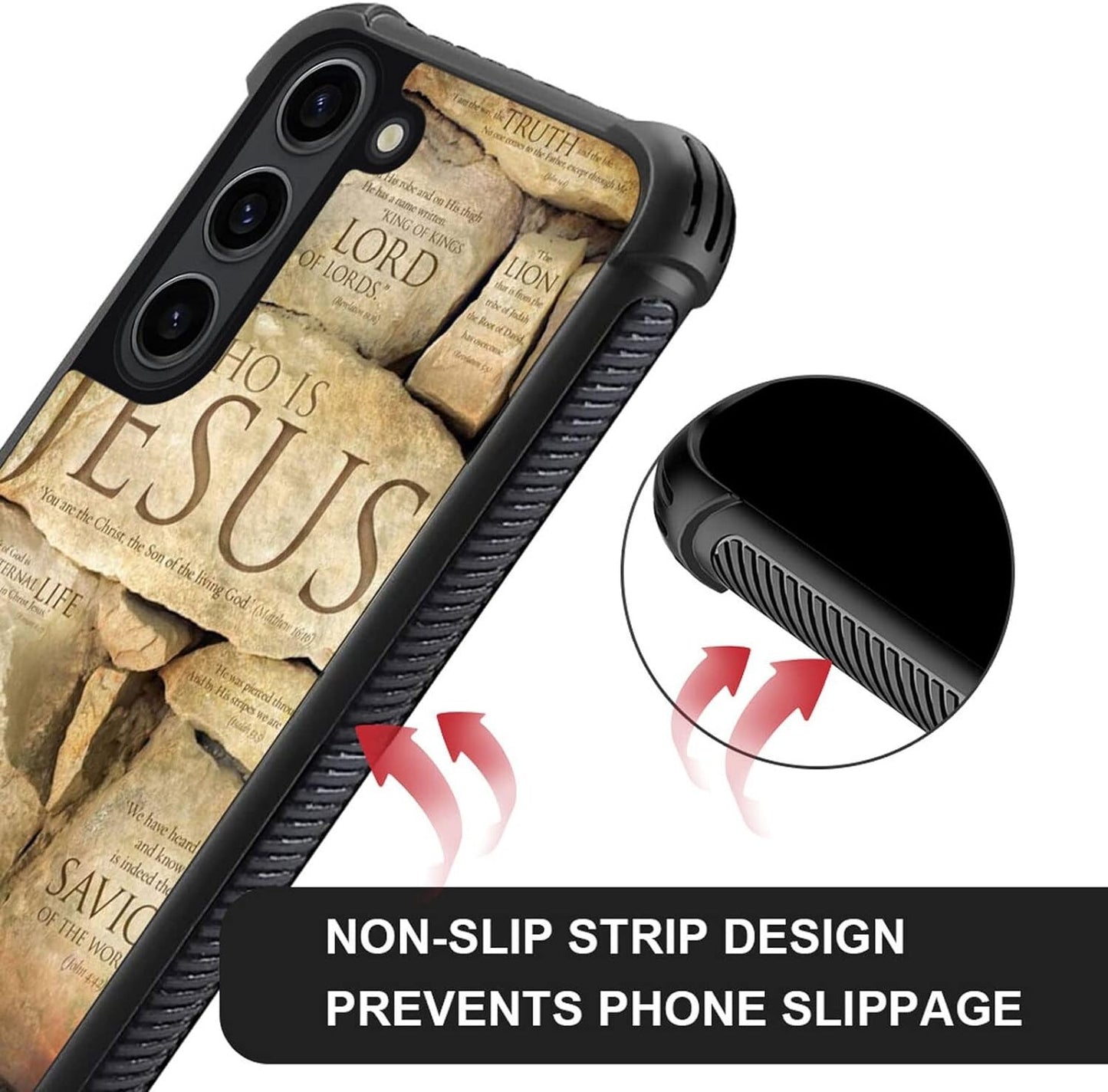 Samsung S23 Goodsprout Compatible w Galaxy Christian Faith Jesus Amazing