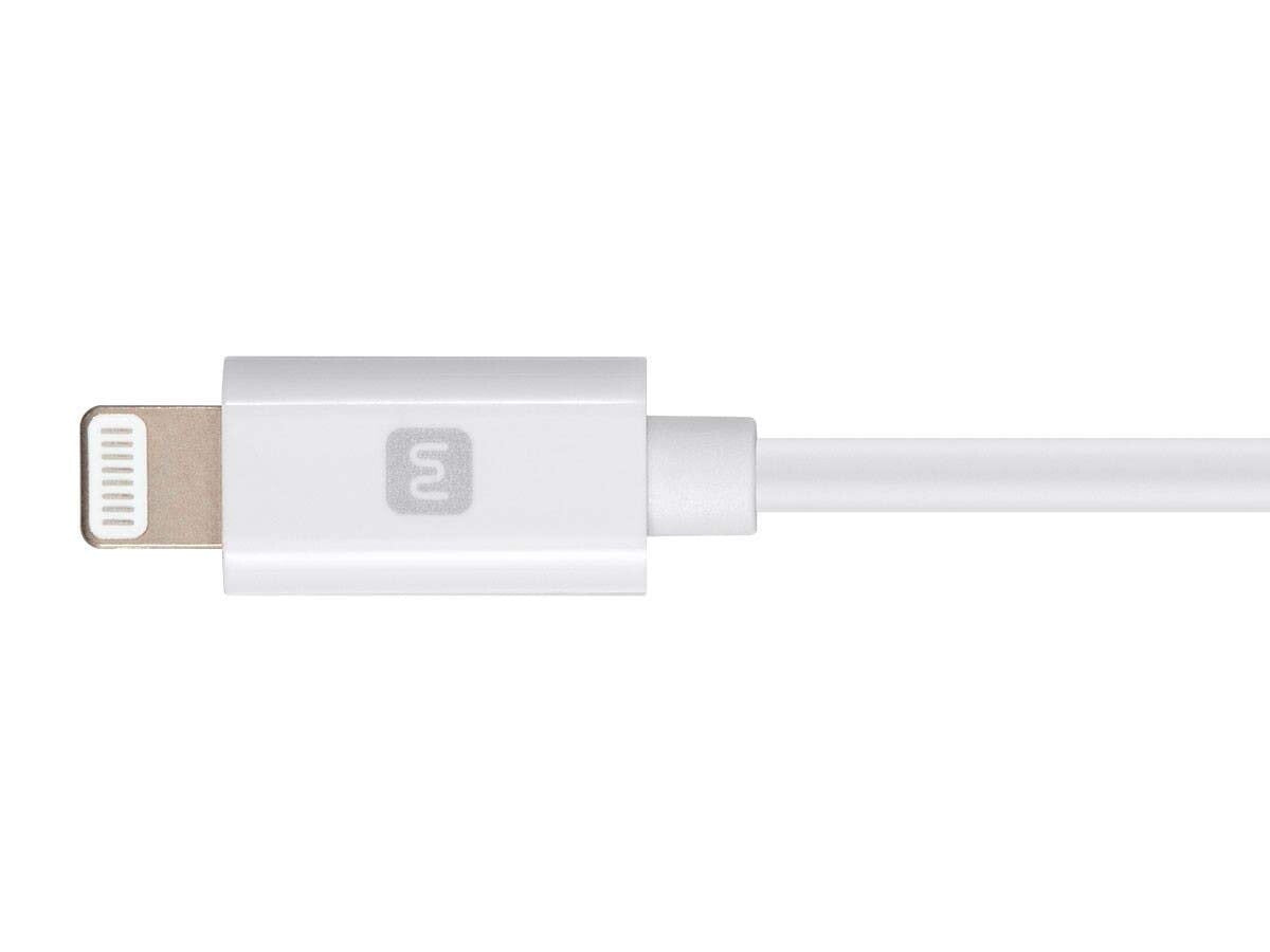 USB-C Monoprice Apple MFi Certified Lightning to Sync Cable 15ft White