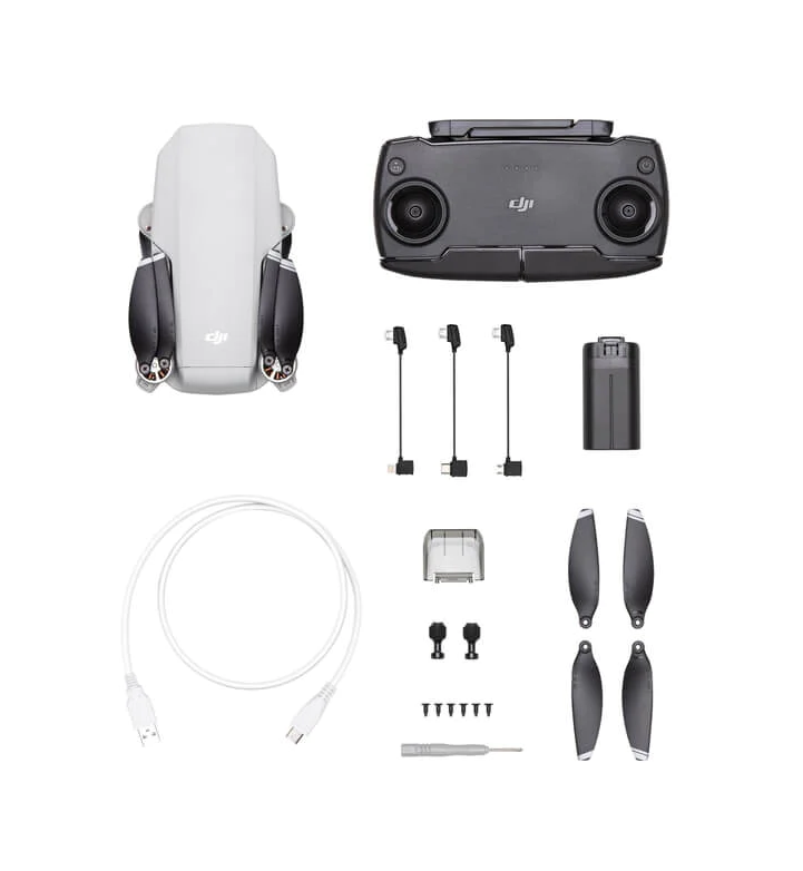 DJI UAV Mavic Mini FlyCam Quadcopter 27K Cam 3Axis Gimbal 30min 055lbs