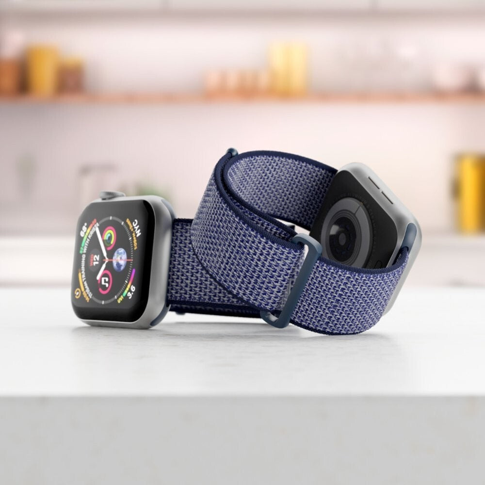 MD-AWB42UVNYV Modal Active Nylon Watch Band 42mm 44mm Navy Blue