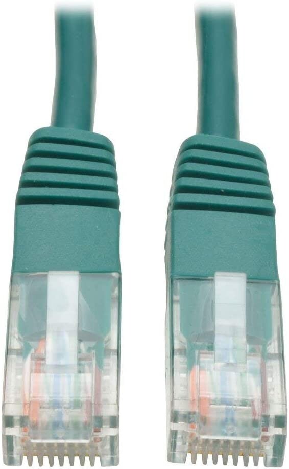 RJ45 N002-007-GN Tripp Lite Cat5e 350MHz Molded Patch Cable MM Green 7ft