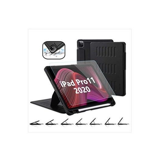 TSOMEI 2020 iPad Pro 11 2nd 1st Generation w Tempered Glass