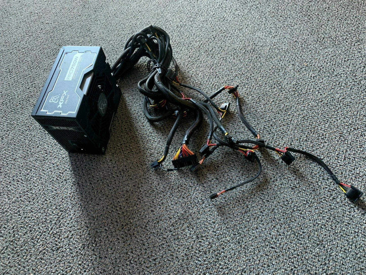 XFX PRO Core Edition Wired Power Supply Unit w All Cables