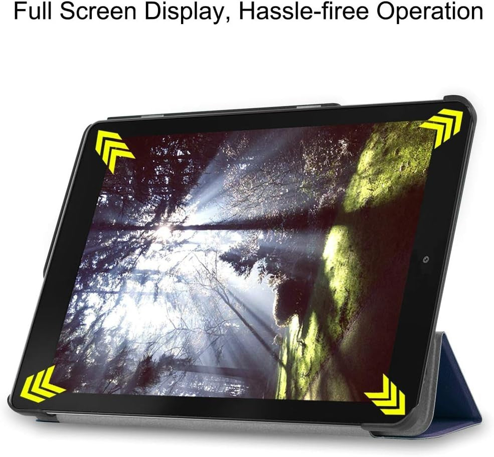 Acer Chromebook Tab 10 9.7" Case D651N - Slim Leather Folio Cover Butterfly