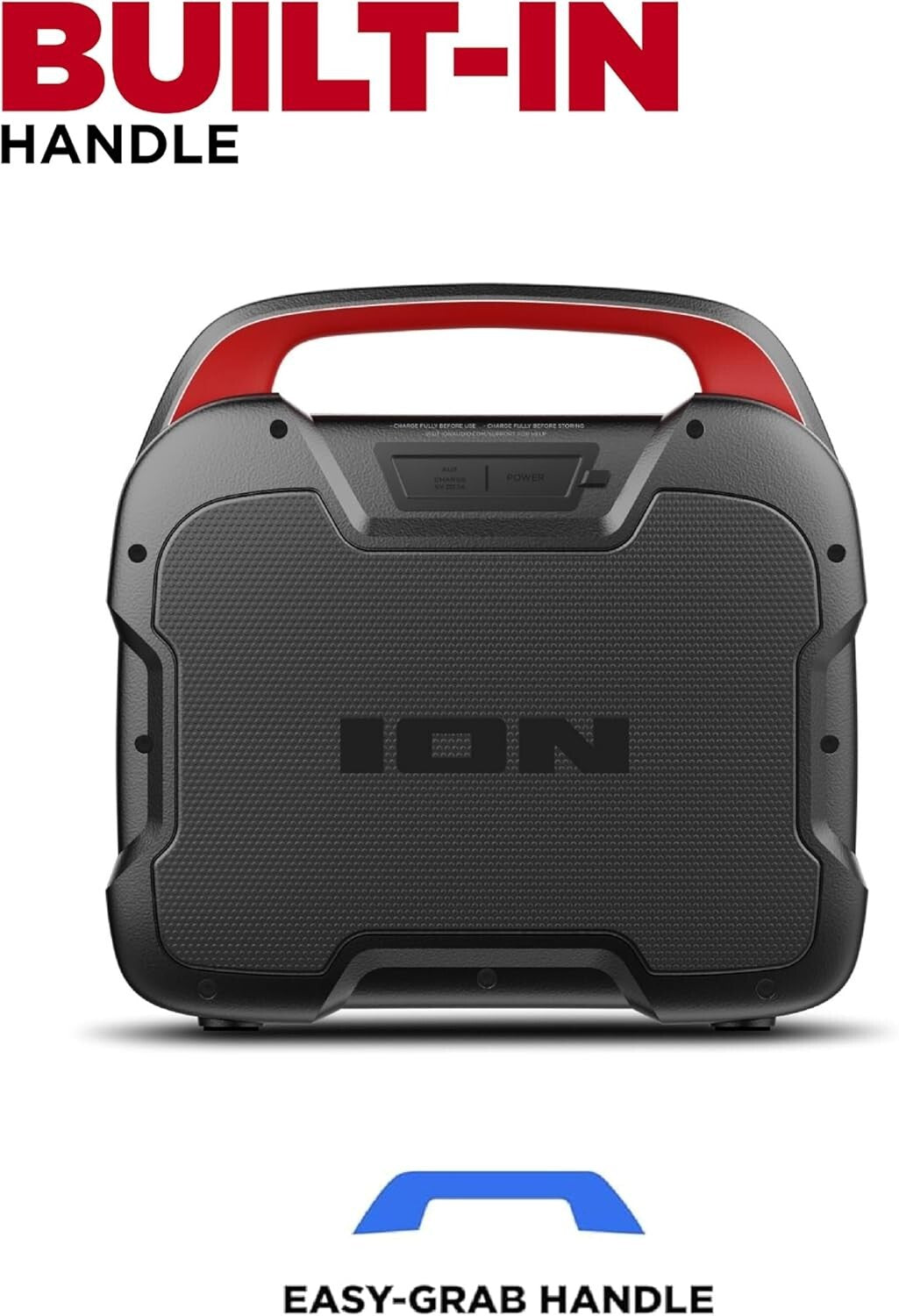 ION Audio Pathfinder Go All Weather Portable Bluetooth Speaker Water Resistant