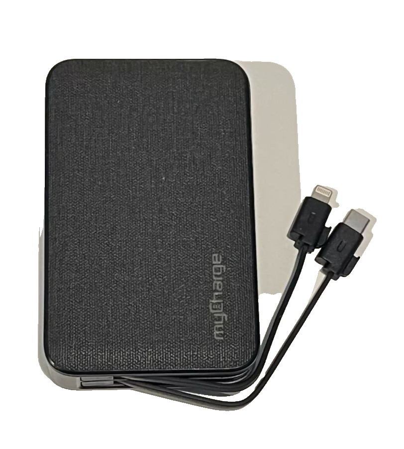 MyCharge Power Hub 10000mAh All-in-One Portable Charger for Samsung or iPhone