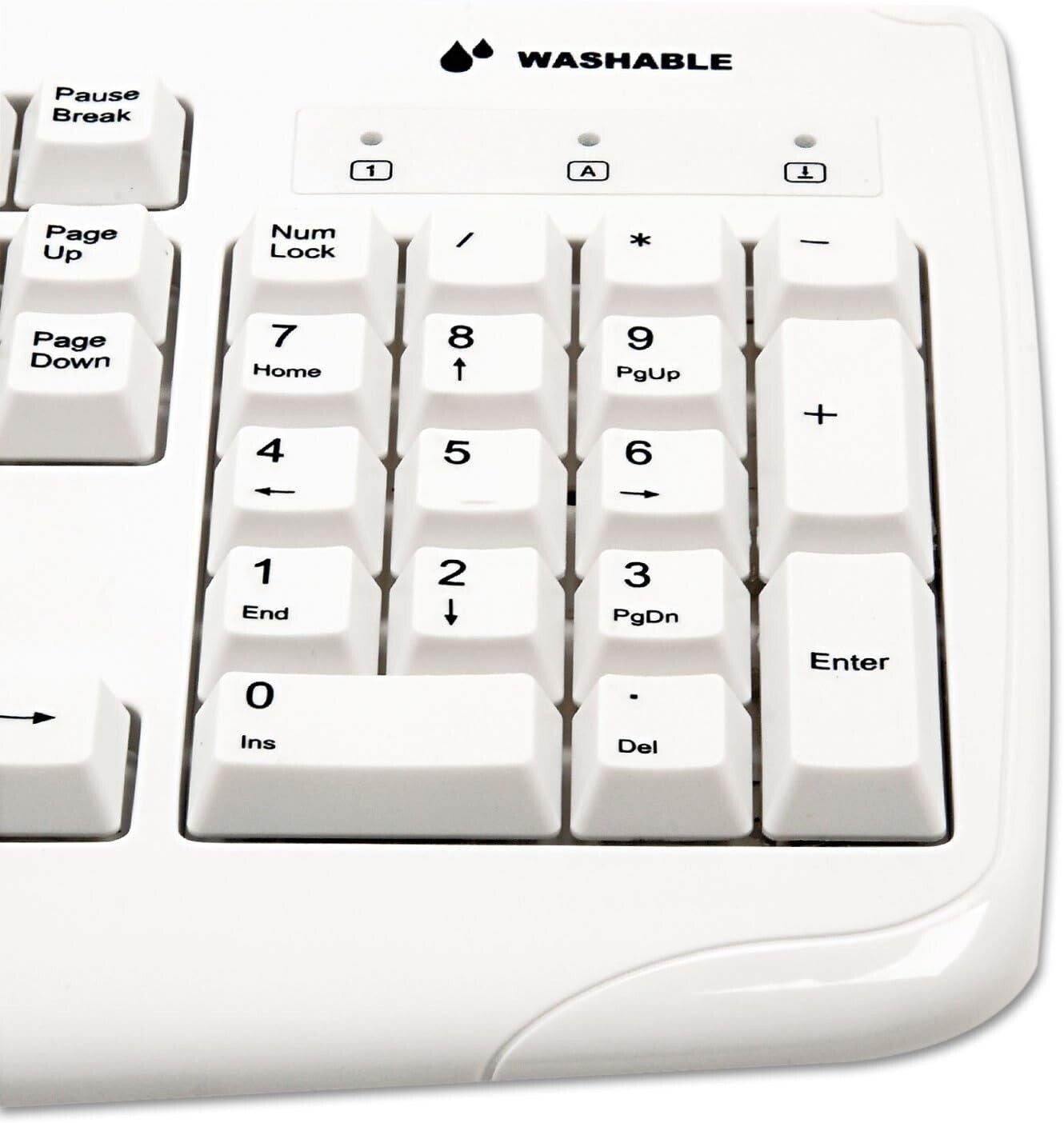 USB K64406US Kensington Pro Fit Washable Keyboard White