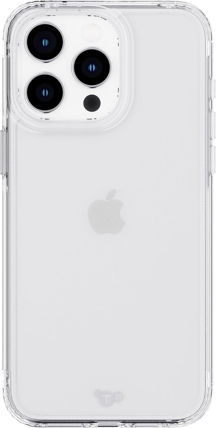 Tech21 Evo Clear iPhone 15 Pro Max Impact Protection Clear
