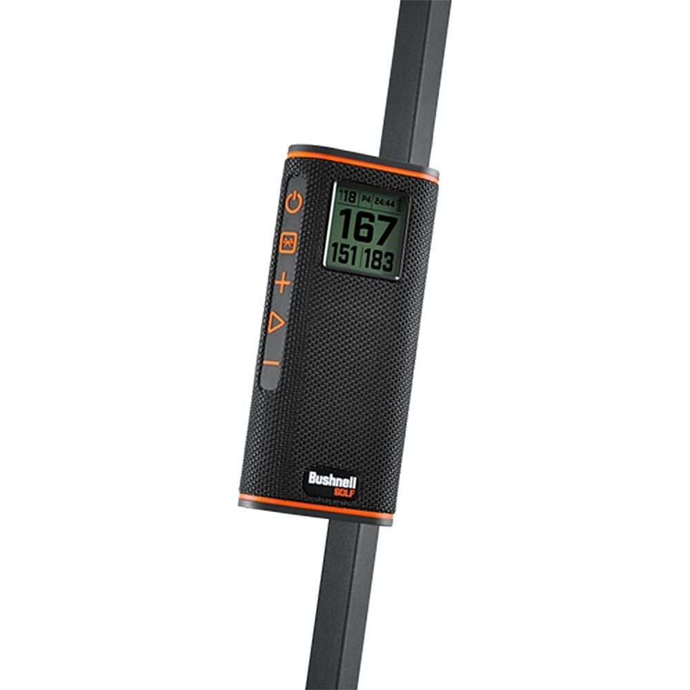 Bushnell - Wingman View Golf GPS Bluetooth Speaker with 3" Screen - Black