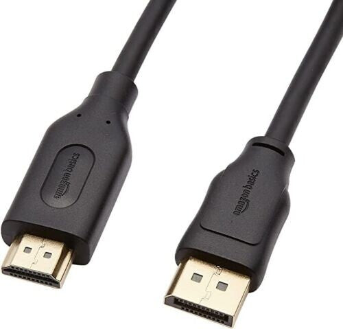 HDMI Amazon Basics UniDirectional DisplayPort to Display Cable 4K30Hz 3 Feet
