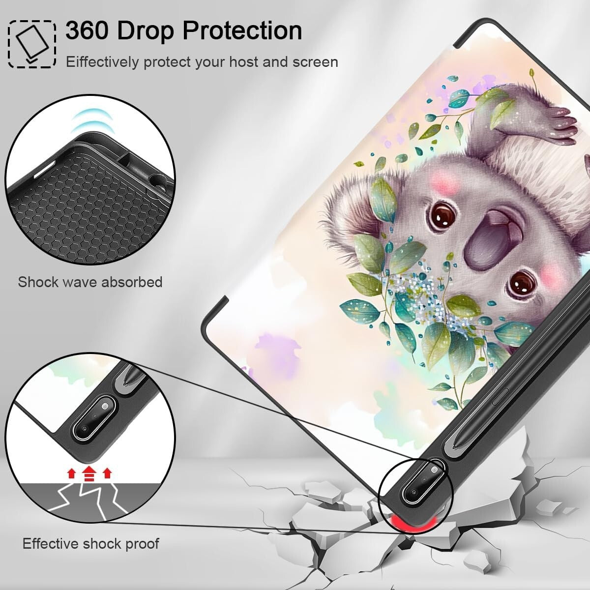 Samsung 2023 SM-X710 May Chen Fit Galaxy Tab S9 11inc Koala Sm