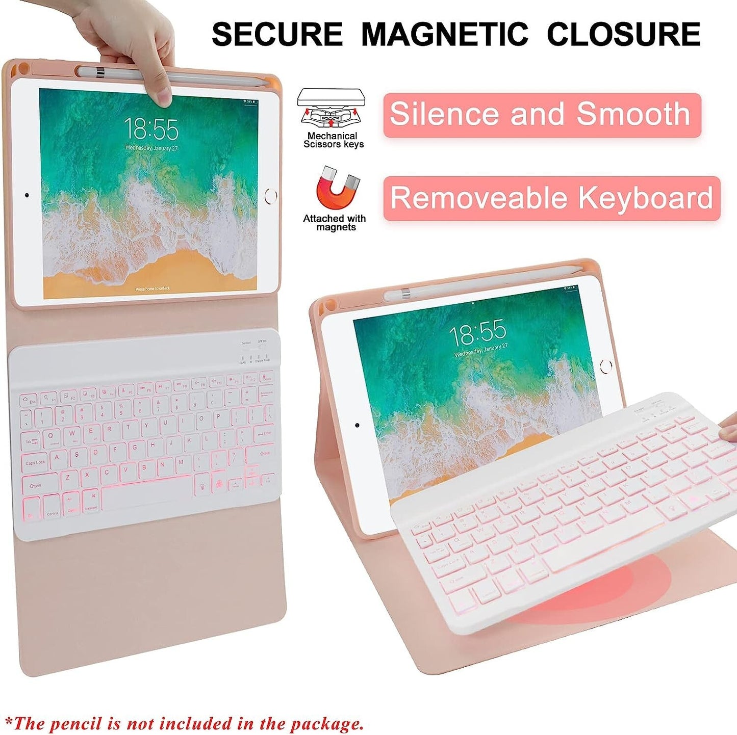 BLUTLOTUS Keyboard iPad 97 Inch Air 2 iPad 5thiPad 6th Generation