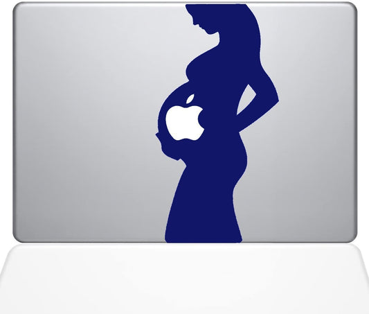 2015 Decal Guru Pregnancy MacBook Decal Vinyl Sticker 15 MacBook Pro Up