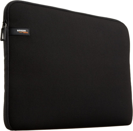 Amazon Basics 133Inch Laptop Sleeve Protective w Zipper Closure Black