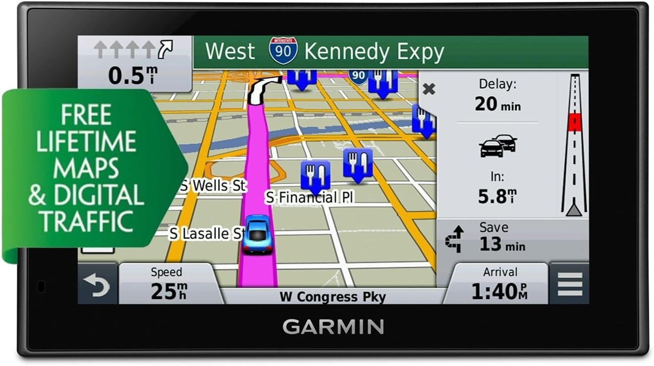 Garmin Nuvi 2699LMTHD 6" GPS Navigation System with Lifetime Maps & Traffic