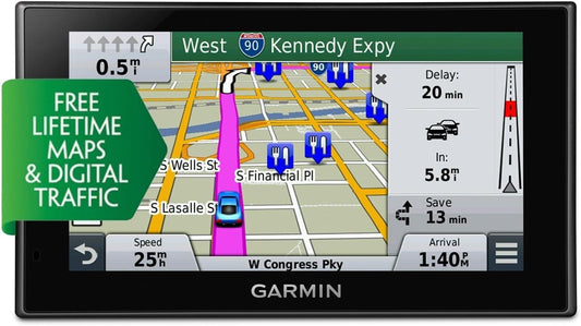 Garmin Nuvi 2699LMTHD 6" GPS Navigation System with Lifetime Maps & Traffic