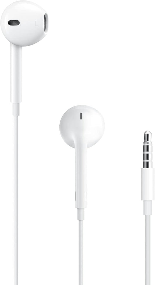 Apple EarPods Headphones 35Mm Plug Wired Ear Buds w BuiltIn Remote to Control