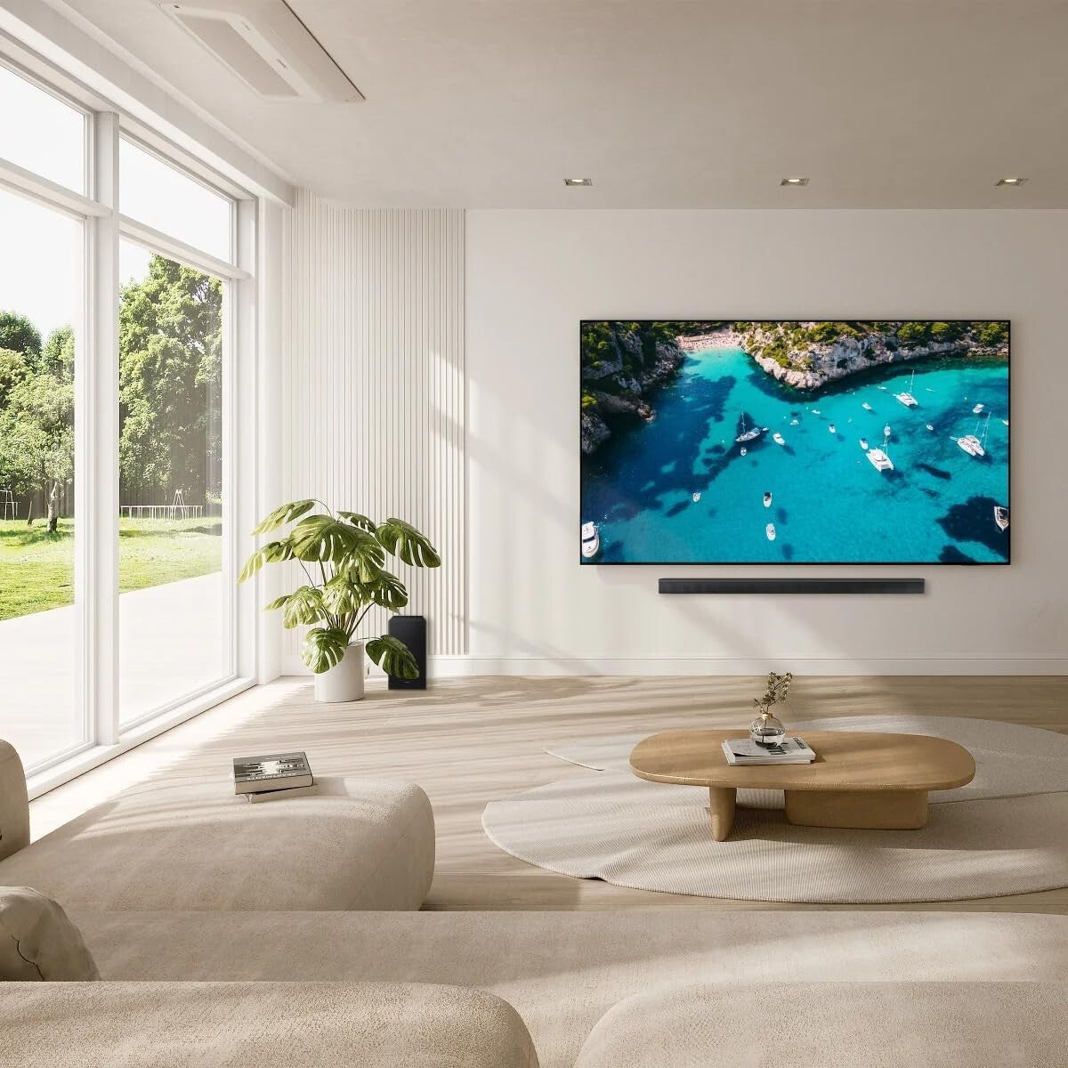 Samsung HW-B73CD/ZA 5.1 Channel Soundbar w/ DTS Virtual:X and Wireless Subwoofer