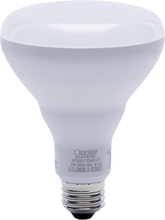 NEW BR30 Feit Electric ConservEnergy Flood Light Bulbs 2 Piece 65 Watts