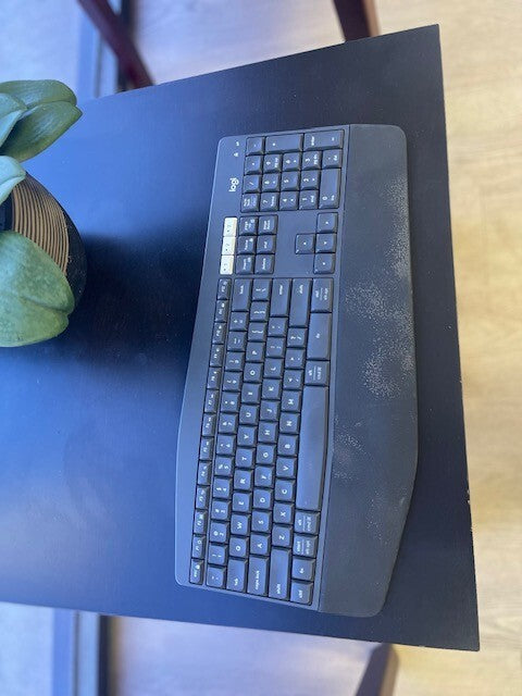 K850 MK850 Logitech Keyboard Only Performance Fullsize Wireless No Receiver