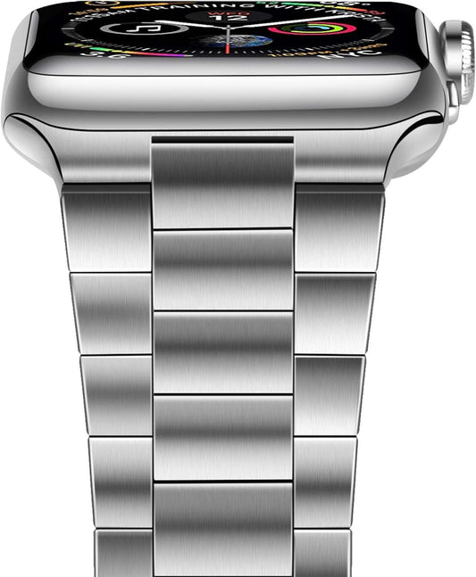 iiteeology Compatible w Apple Watch Band 49mm Ultra 45 44mm Upgraded Stainless