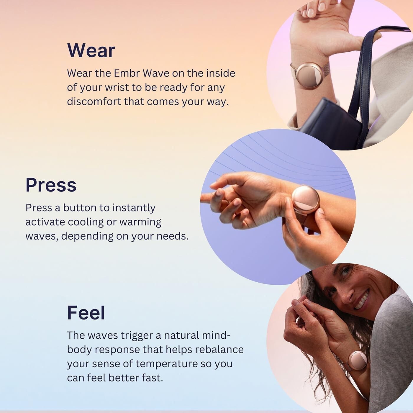 Embr Wave Cooling Warming Thermal Night Sweats Sleep Personalized