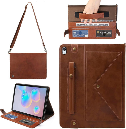 Handbag Case for iPad Mini 7 2024 8.3" / Mini 6 2021, Techcircle Folio Stand PU