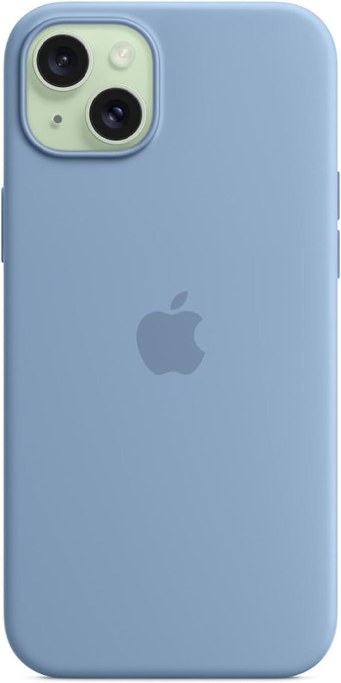 Apple iPhone 15 Plus Silicone MagSafe Winter Blue