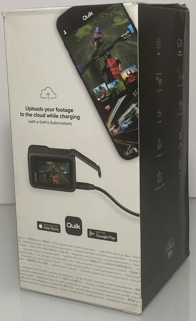 NEW HERO8 GoPro Black Action Camera Bundle Dual Battery Charger