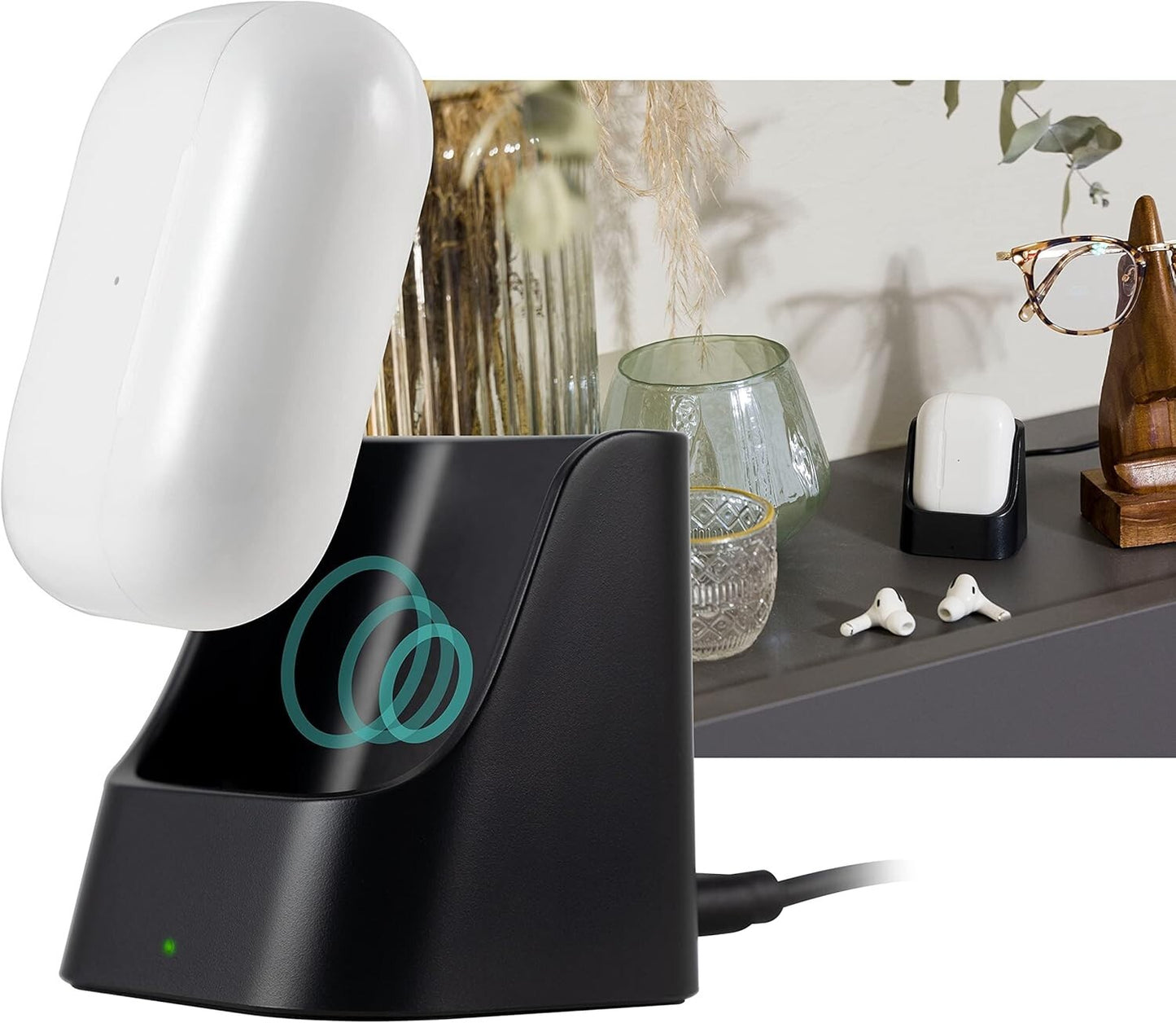 Cordinate Wireless Charging Station Compatible Only w AirPods AirPods Pro