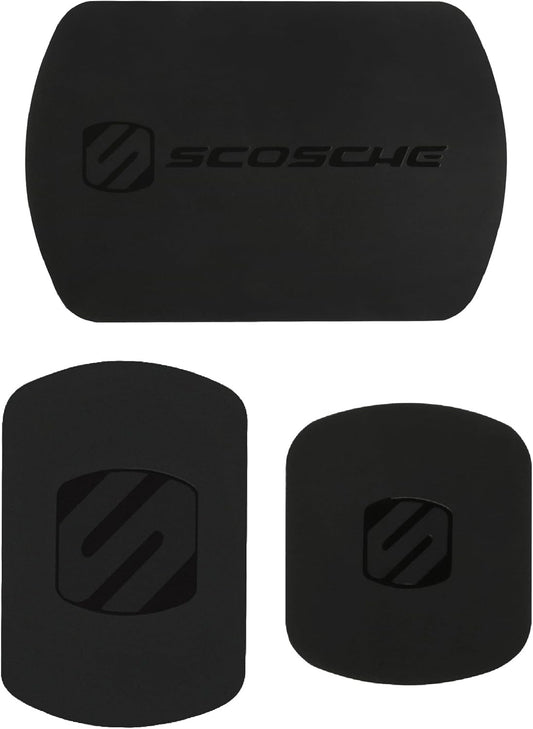 Scosche MagicMount Metal Plate Kit – MAGRKI, Phone Mount Replacement Plates