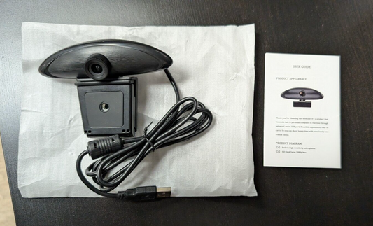 Upgraded Webcam MicrophoneHD 1080p Webcam 110 Wide Web Camera AutoF