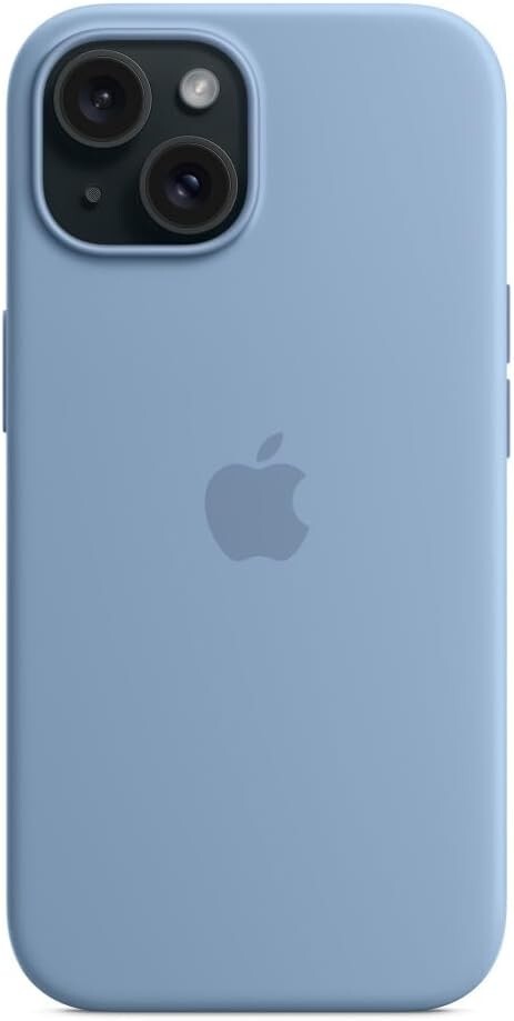 Apple iPhone 15 Silicone MagSafe Winter Blue