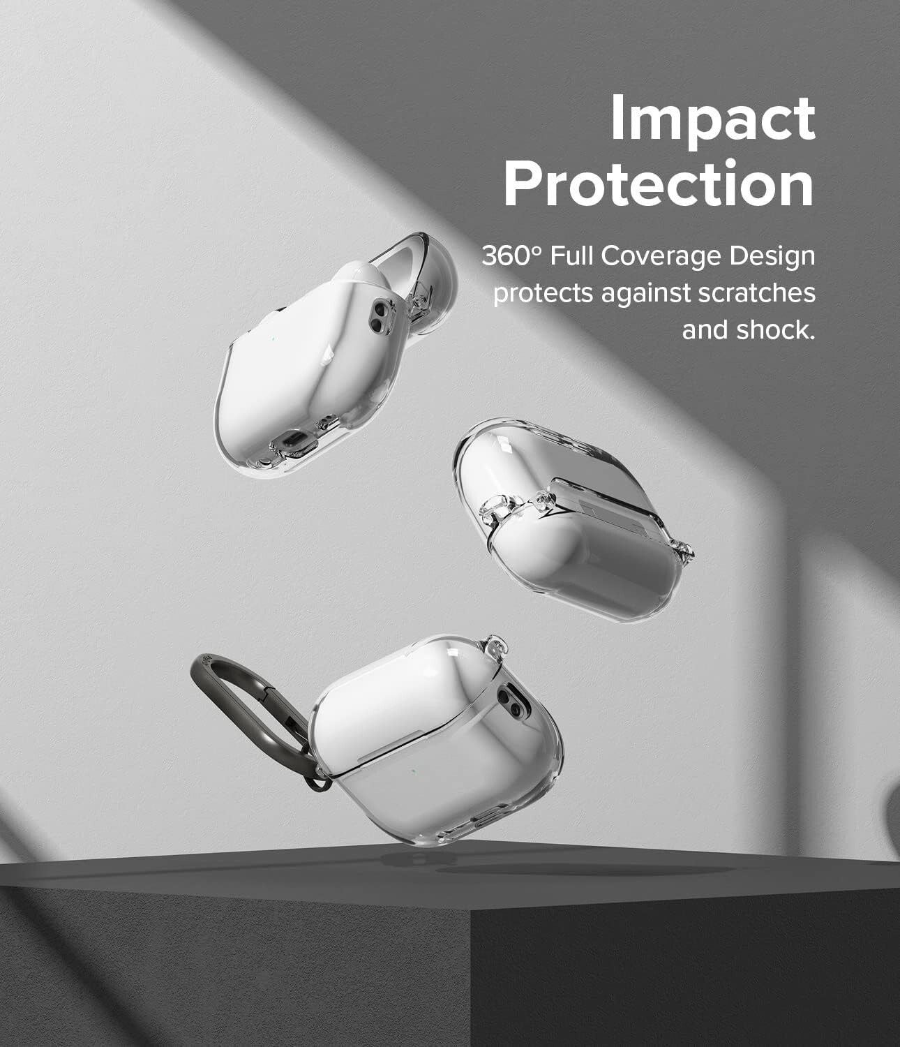 Ringke Hinge AntiYellowing Material Compatible AirPods Pro 2 Sturd