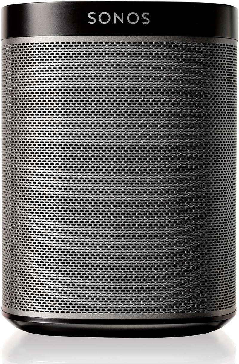 Sonos Play:1 2‑Room Wireless Smart Speaker Bundle/Pair – Black, Alexa Compatible