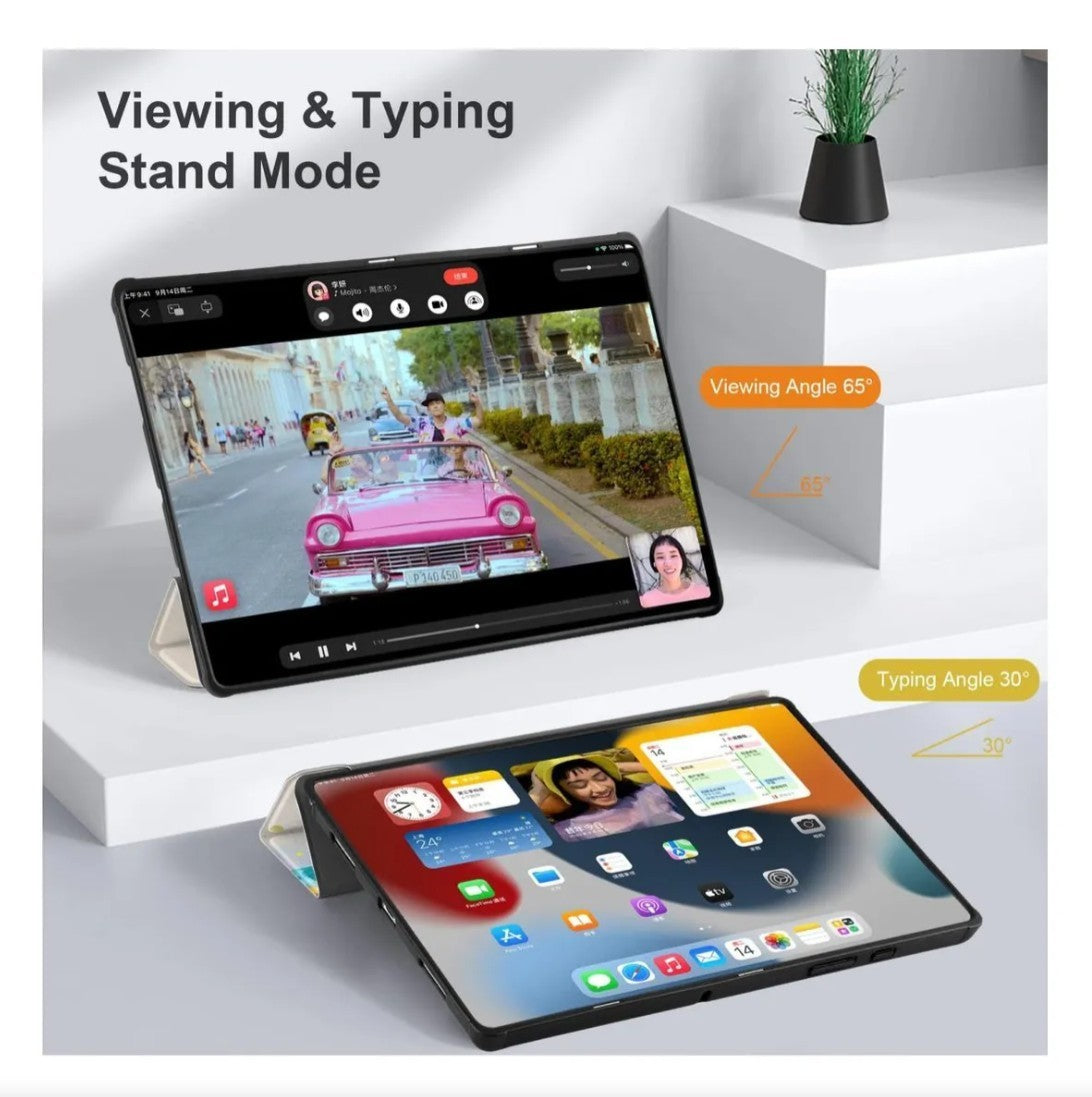 Meegoodo Funda para Samsung Galaxy Tab A8 10.5" Tableta Case Diseño Jirafa