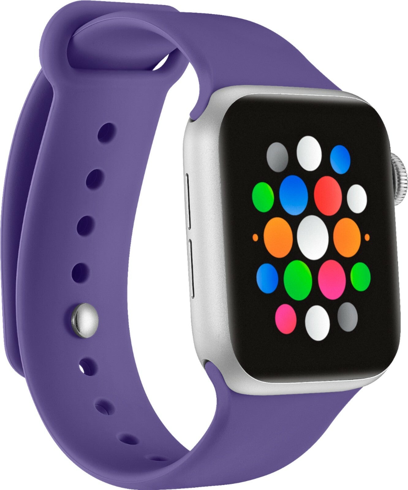 Modal Silicone iWatch Band Apple Watch 42mm 44mm Ultra Violet