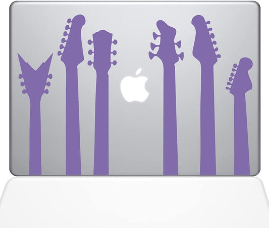 Decal Guru Guitar Band Decal Vinyl Sticker 13 MacBook Air Lavender