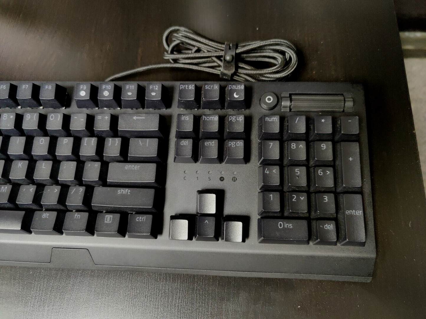 Razer BlackWidow Chroma V2 Mechanical Green Switch Gaming Keyboard Black