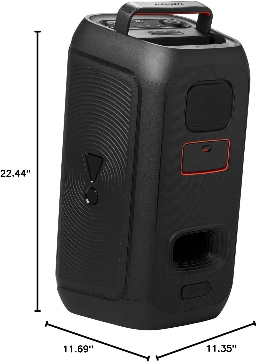 JBL PartyBox Club 120 Portable Party Speaker Foldable Handle 12 Hours Play Time