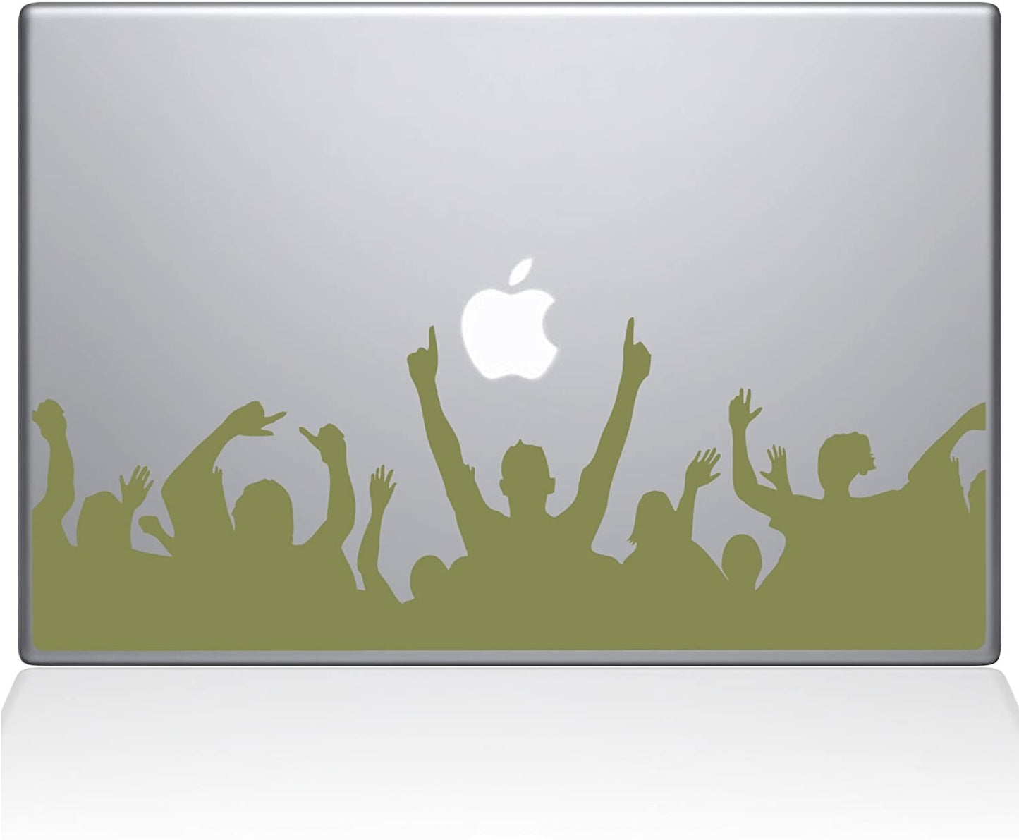 Decal Guru Rock On Crowd MacBook Decal Vinyl Sticker 13 MacBook Pro