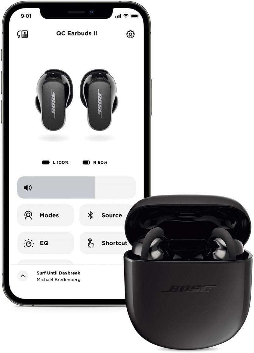 Bose QuietComfort Earbuds II Wireless Bluetooth Proprietary Active Noise Cancell