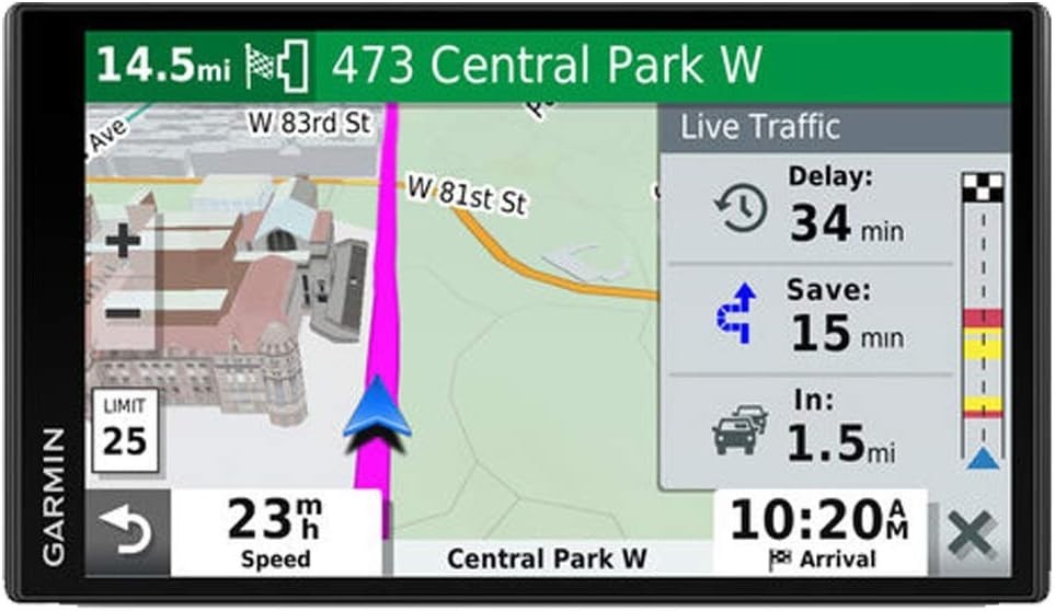 Garmin Drive 52 GPS Navigator 5” Display Easy-to-See Maps Simple Menus Car USA