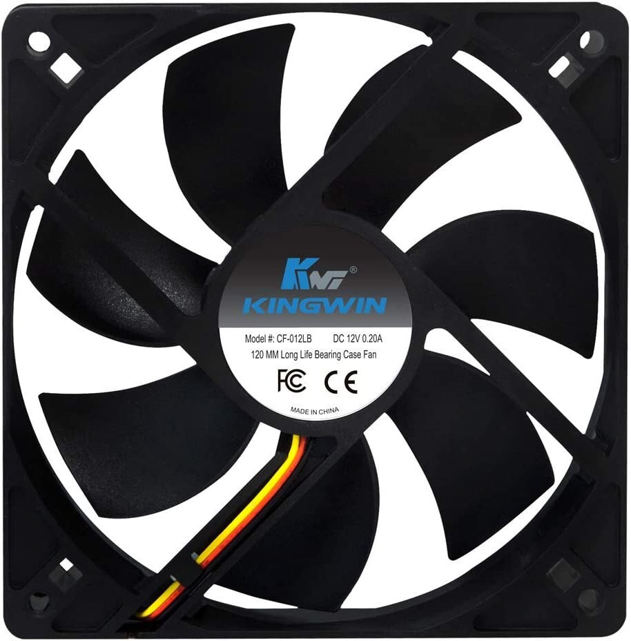 CPU Kingwin 120mm Silent Fan Computer Cases Mining Rig Coolers